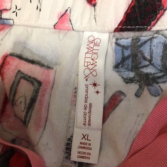 ALL THINGS GIRLEY FLANNEL PJ PANTS XL - Picture 3 of 6